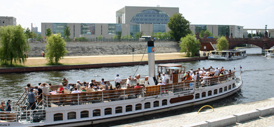 Bundeskanzleramt, Regierungsviertel, Spree, Berlin