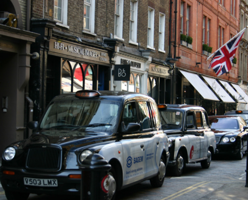 Black Cabs, London