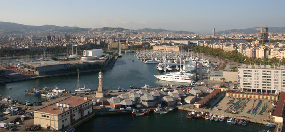 Hafen, Barcelona, Spanien