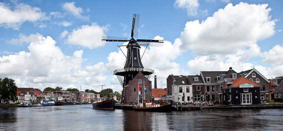 Windmühle De Adriaan, Holland, Niederlande