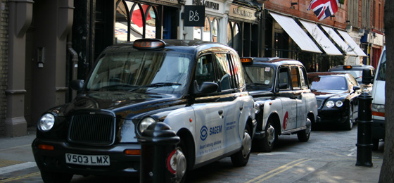 Black Cabs, London