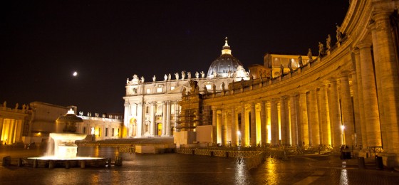 Petersplatz, Vatikan, Rom, Italien